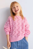 New Society Sifnos Jumper ~ Hibiscus