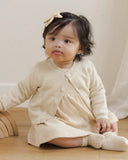 Quincy Mae Knit Cardigan ~ Heathered Natural