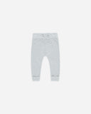 Quincy Mae Knit Pant ~ Heathered Dusty Blue