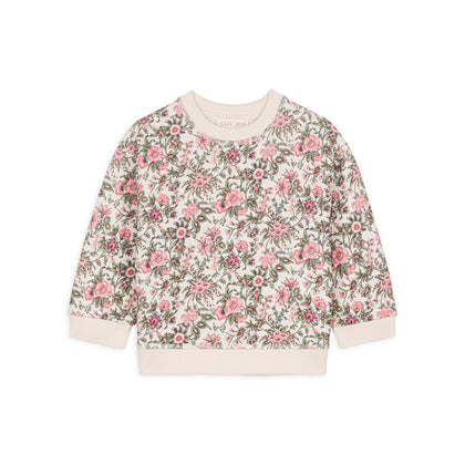 Louise Misha Rosalia Sweatshirt - Ivory Enchanted Fields