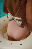 Konges Kitty Swimsuit ~ Powder Pink