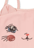 Konges Kitty Swimsuit ~ Powder Pink