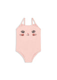 Konges Kitty Swimsuit ~ Powder Pink