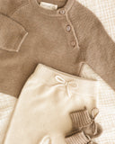 Quincy Mae Knit Pant ~ Heathered Natural