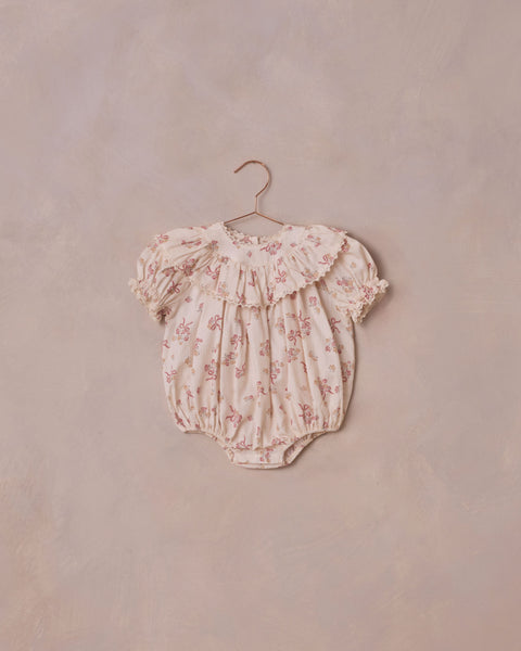 Noralee Eva Romper ~ Bow Ditsyb