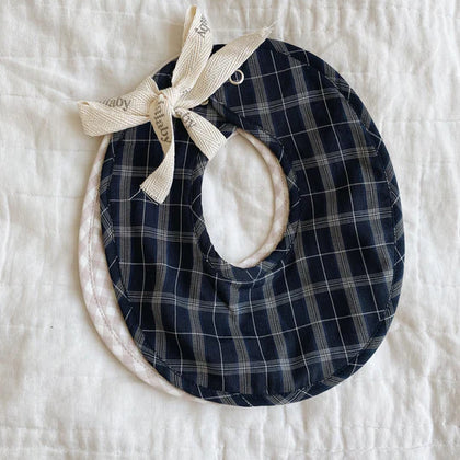 Lalaby Bibi Bib 2 Pack ~ Plaid