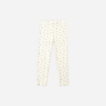 Rylee + Cru Legging ~ Natural Ditsy