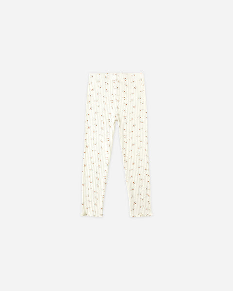 Rylee + Cru Legging ~ Natural Ditsy