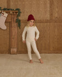 Rylee + Cru Legging ~ Natural Ditsy