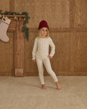 Rylee + Cru Legging ~ Natural Ditsy