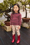 Misha & Puff Legging ~ String/Antique Rose Holyoke Floral