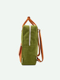Sticky Lemon Large Backpack ~ Farmhouse Envelope ~ Sprout Green