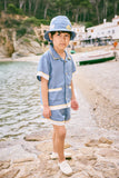 Misha & Puff Leon Top ~ Blueslate