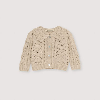 New Society Lila Baby Cardigan ~ Moonlight Light