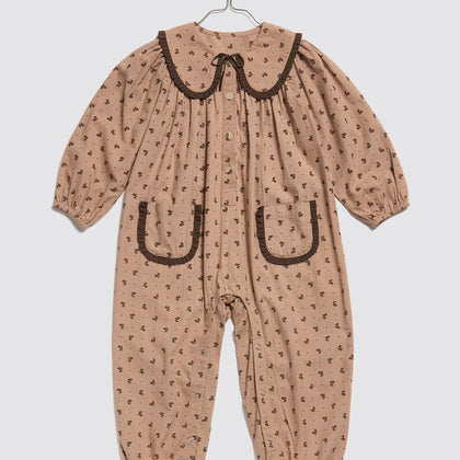 Little Cottons Lolly Romper ~ Rosehip Floral
