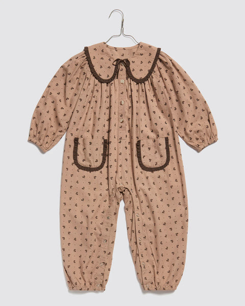 Little Cottons Lolly Romper ~ Rosehip Floral