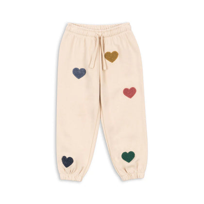 Konges Voila Lou Terry Sweat Pants ~ Multi Heart