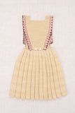 Misha & Puff Louisa Pinafore ~ Bisque