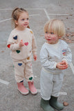 Konges Voila Lou Terry Sweat Pants ~ Multi Heart