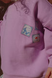 Konges Rosie H-W Lettre Sweat OCS ~ Lupine