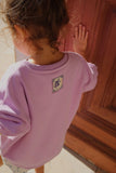 Konges Rosie H-W Lettre Sweat OCS ~ Lupine