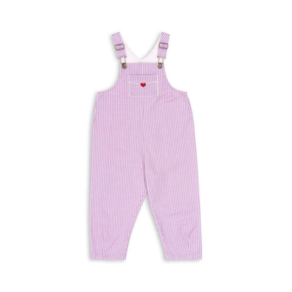 Konges Rosie H-W Lettre Overalls GOTS ~ Stripe Lupino