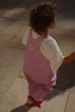 Konges Rosie H-W Lettre Overalls GOTS ~ Stripe Lupino