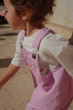 Konges Rosie H-W Lettre Overalls GOTS ~ Stripe Lupino