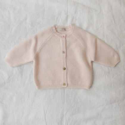 Makie Cashmere Gema Cardigan ~ Pink