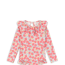 Konges Manuca LS Swimsuit GRS ~ Rose Anglaise