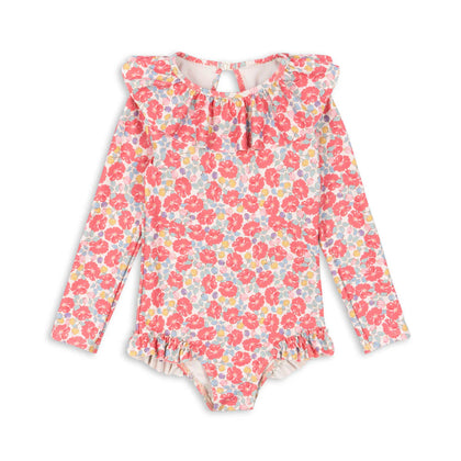 Konges Manuca LS Swimsuit GRS ~ Rose Anglaise