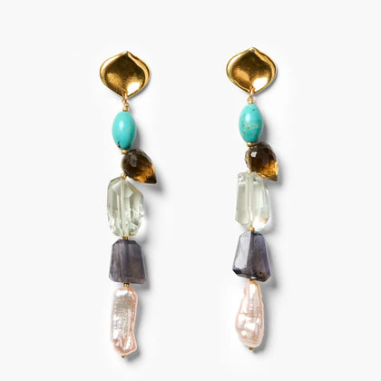 Chan Luu Mantis Drop Earrings Multi