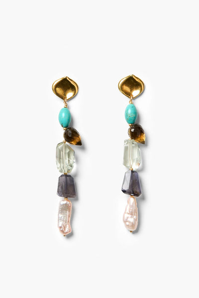Chan Luu Mantis Drop Earrings Multi