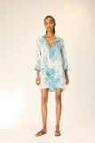 Natalie Martin Maria Dress ~ Coral Wave Sky