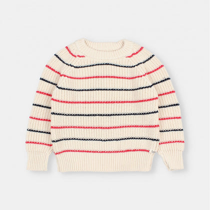 Buho Marine Organic Sweater ~ Stripe