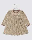 Little Cottons Organic Pointelle Maya Dress ~ Prairie Floral
