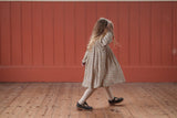 Little Cottons Organic Pointelle Maya Dress ~ Prairie Floral