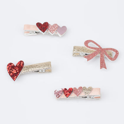 Meri Meri Valentine's Hair Clips