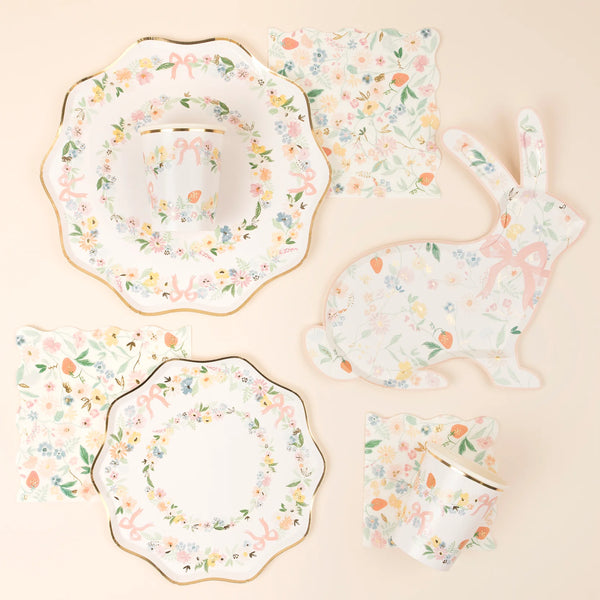 Meri Meri Easter Floral Side Plates