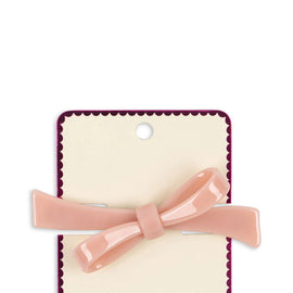 Konges Belma Bow Hair Clip ~ Mellow Rose