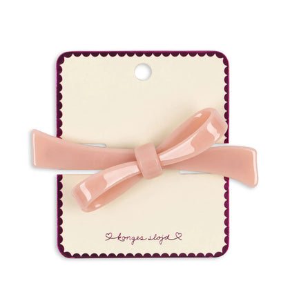 Konges Belma Bow Hair Clip ~ Mellow Rose