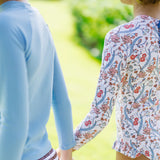 Minnow Girls Mercado Bloom Rashguard One Piece