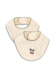 Konges Minnie 2 Pack Bibs ~ Minnie Coeur