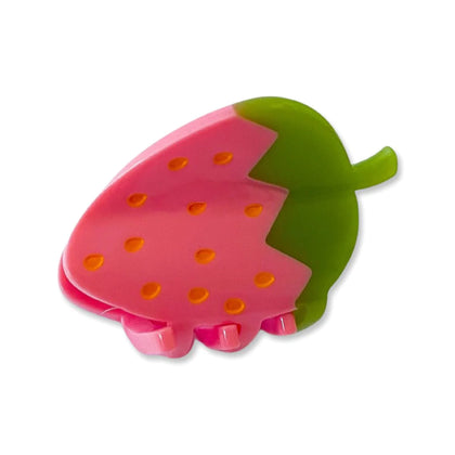 Mini Strawberry Hair Claw