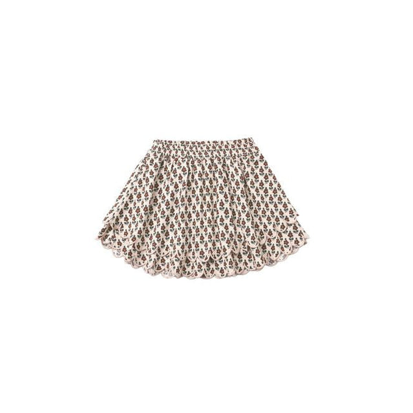 Rylee + Cru Rose Mini Skirt ~ Harvest Floral