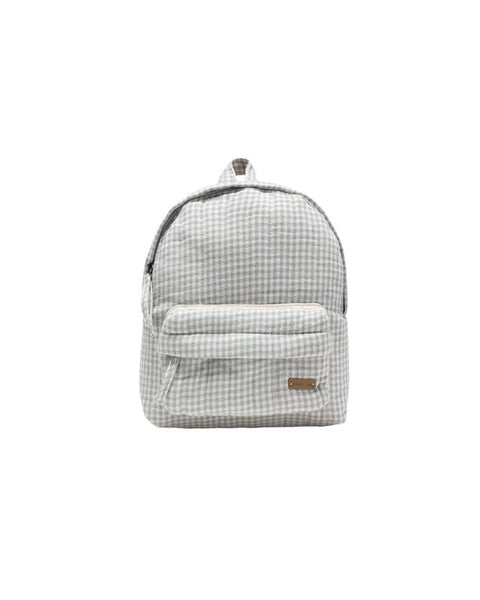 Quincy Mae Mini Backpack ~ Blue Gingham