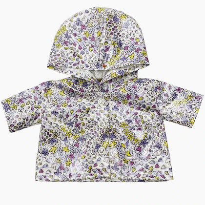 Minikane Baby Doll Raincoat - Flowers