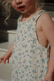Konges Rosie H-W Mioblu Overalls GOTS ~ Forget Me Not
