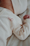 Konges Fio Onesie ~ Tea Stripe Cameo