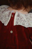 Konges Venola Romper ~ Red Dahlia